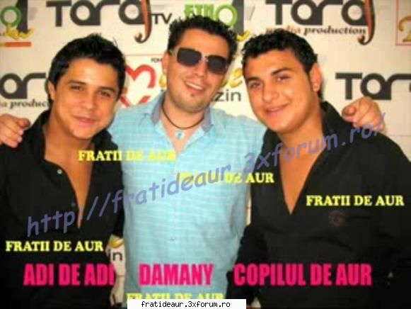 cu damany poze cu fratii de aur